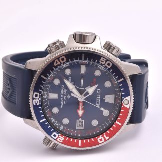 DYKARUR CITIZEN ECO-DRIVE DIVER'S 200M 46MM, MODELL: J250-S126070, REK. NYPRIS: 5795:-