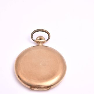 FICKUR MEKANISK 51MM, 14K I BOETTEN (DEFEKT URVERK, FLÄCKAR I URTAVLAN, INNER-BOETT EJ GULD) TOTAL VIKT: 81,6G