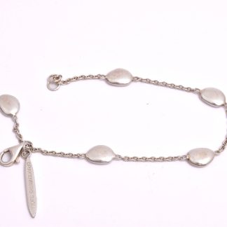 ARMLÄNK SILVER DRAKENBERG SJÖLIN, 17CM (KAN ÄVEN LÅSAS VID 16,5CM) MODELL: MORNING DEW PETITE, REK. NYPRIS: 1500:-