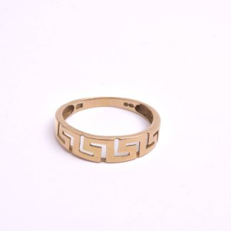 RING M MEANDER-MÖNSTER, 19,25MM