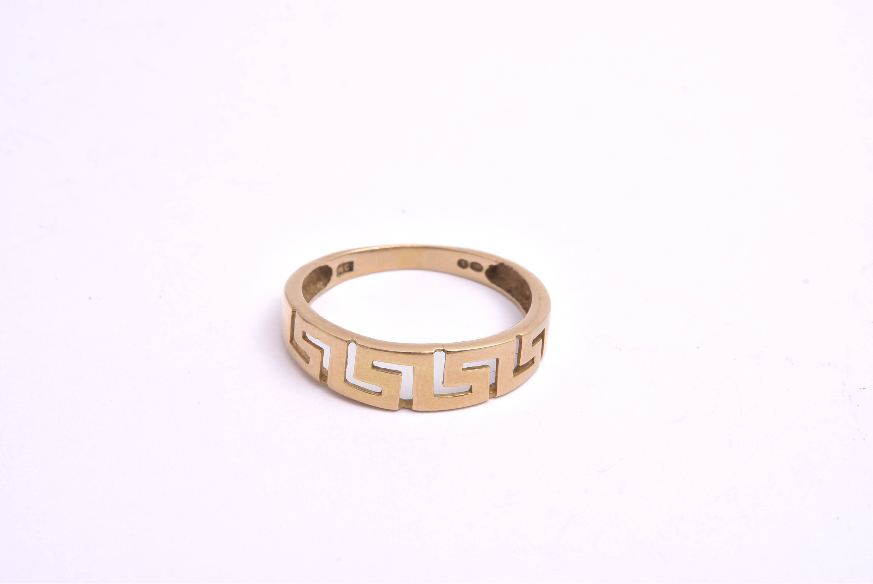 RING M MEANDER-MÖNSTER, 19,25MM