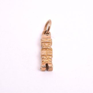 HÄNGE INKA, 2,5CM INKL ÖGLAN (STÄMPLAR SAKNAS, JACK & MISSFÄRGNINGAR)