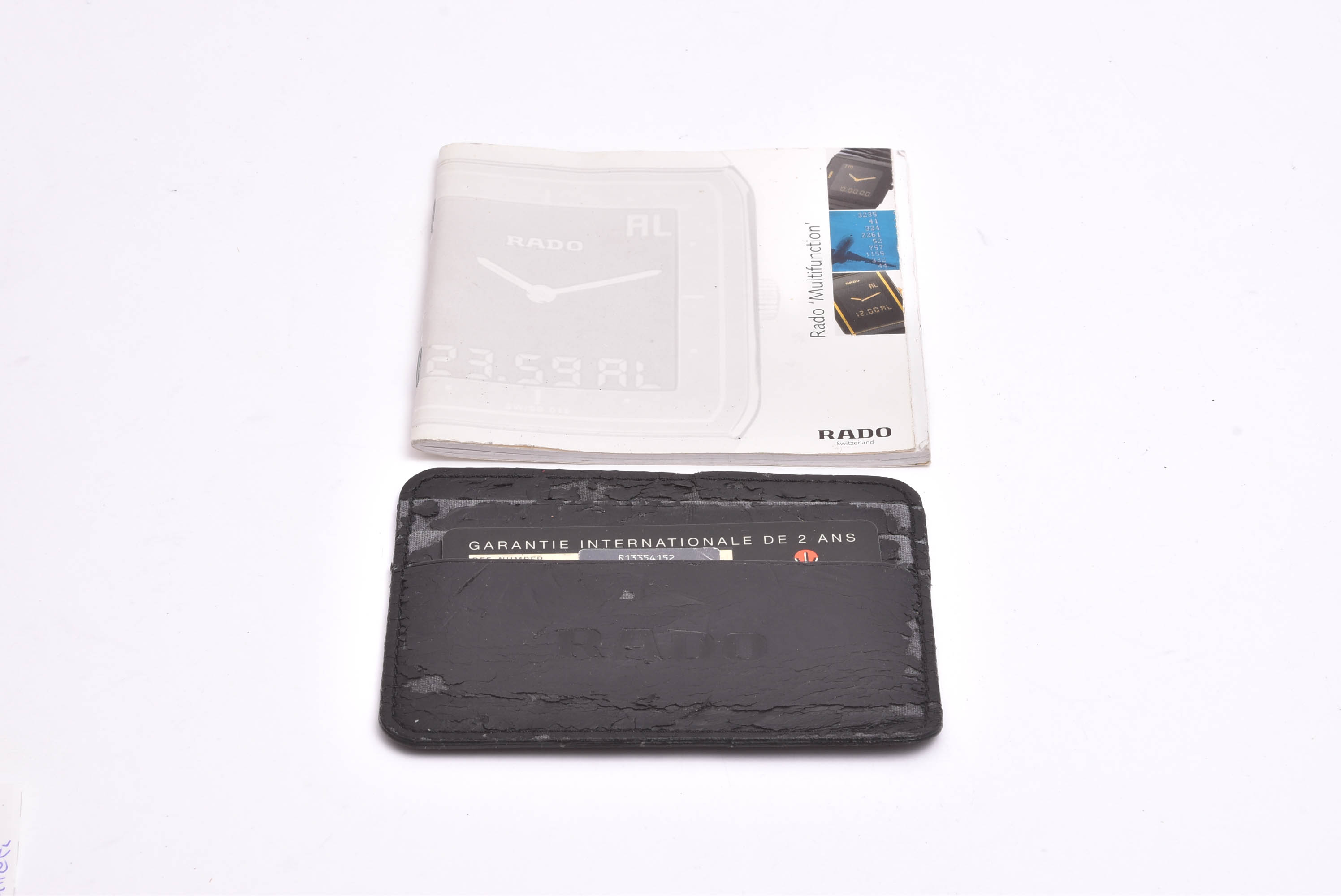 HERRUR RADO SINTRA Q 31x39MM (BATTERI SLUT) MODELL: R13554152 M MANUAL & CERT 2005 - Bild 2
