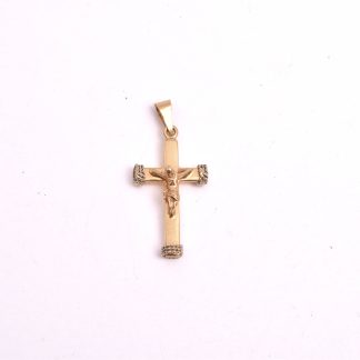 HÄNGE KORS, 2,8CM INKL ÖGLAN (SMÅ DEFEKTER)