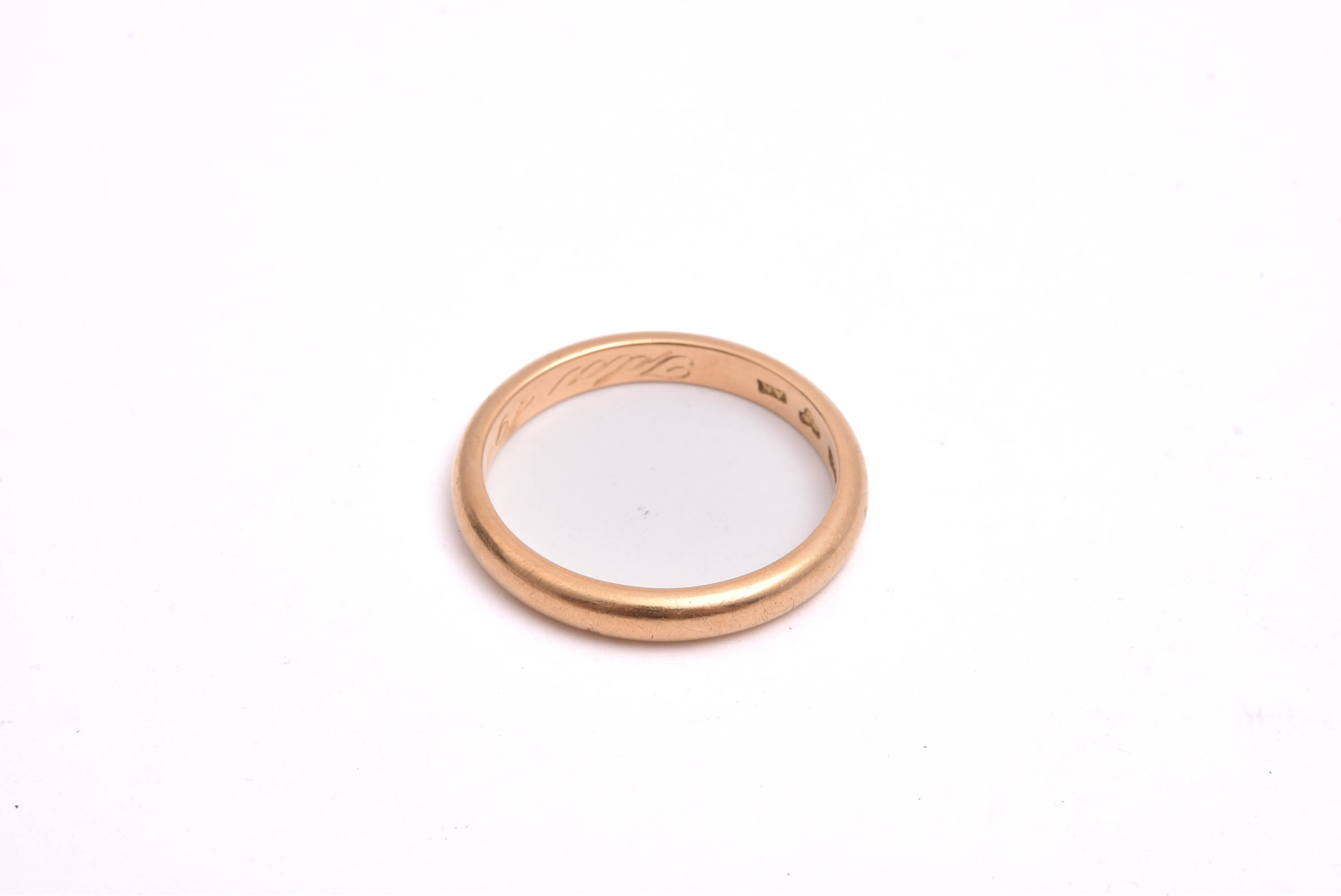 RING SL M GRAVYR, 21,25MM, SVENSKA STÄMPLAR, TILLV. 1927
