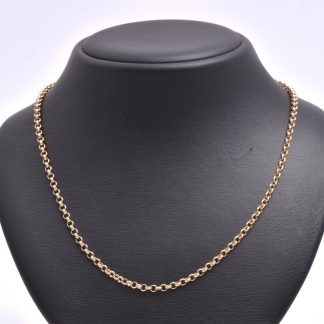 HALSKEDJA ÄRTLÄNK 50CM, BREDD: 3,1MM