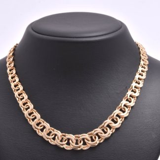 HALSKEDJA BISM DOSERAD 45CM, BREDD: 6,8-11,8MM, TILLV. GULDFYND, REK. NYPRIS: 171598:-