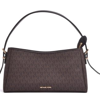 HANDVÄSKA MICHAEL KORS MOORE MD XBODY BROWN M KVITTO 2599:- NK GÖTEBORG, MARS 2025