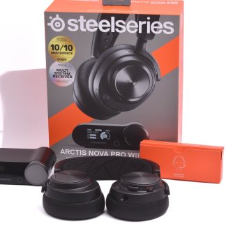 TRÅDLÖSA HÖRLURAR STEELSERIES ARCTIS NOVA PRO WIRELESS (TILL PLAYSTATION ELLER PC) I ORIG KART