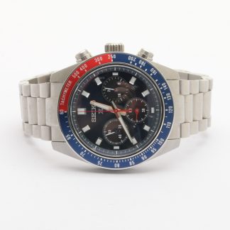 HERRUR SEIKO PROSPEX SPEEDTIMER SOLAR CHRONOGRAPH, REF: SSC913P1, ø 41MM, SOLDRIVET KVARTSUR V192, MED ORIGINAL ETUI - OBS! NÅGRA REPOR PÅ LÅSET, I ÖVRIGT BRA SKICK - REK. PRIS: 7998:-