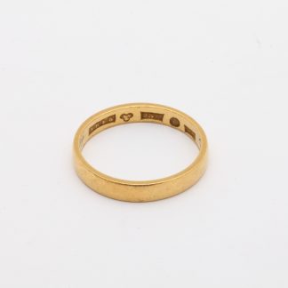 SLÄT RING MED GRAVYR ø 18,5MM - TILLV. ÖREBRO 1917