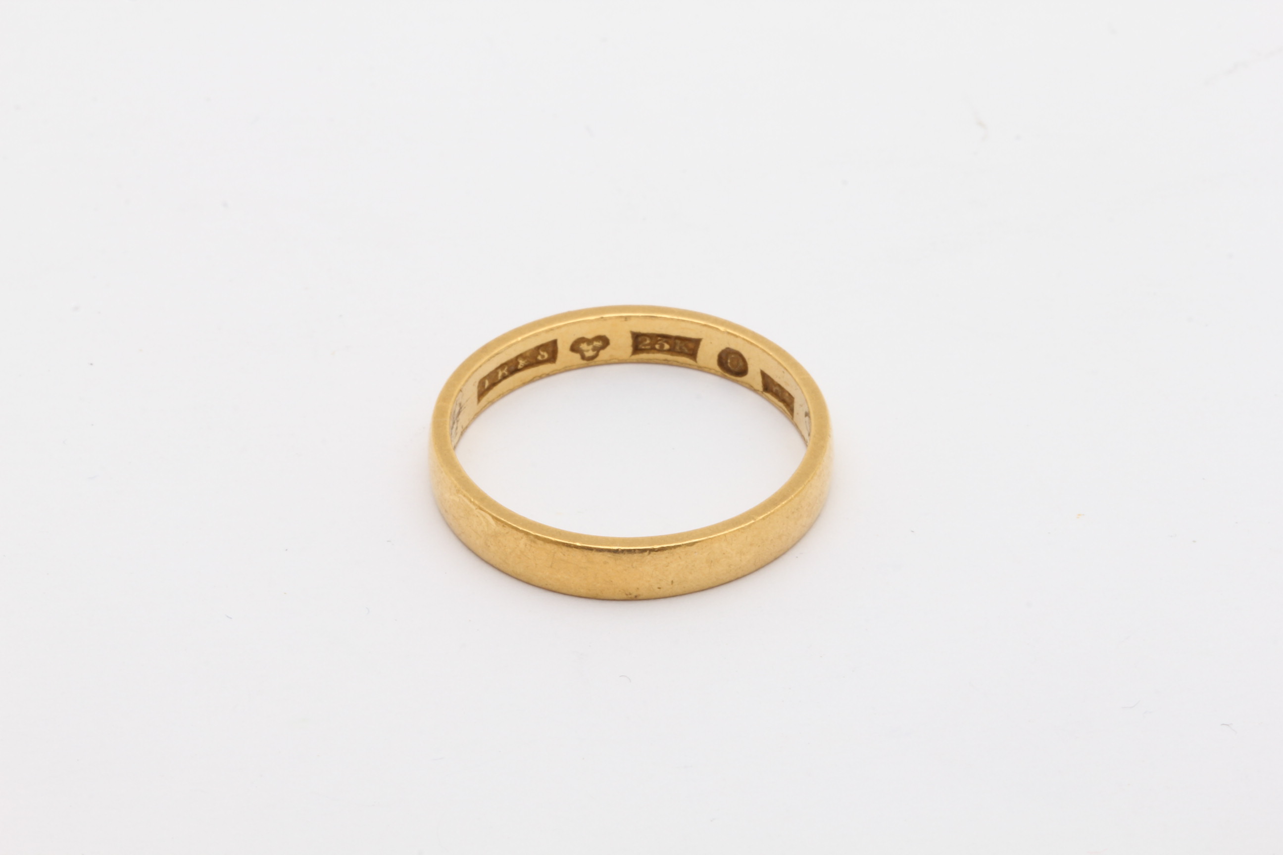 SLÄT RING MED GRAVYR ø 18,5MM – TILLV. ÖREBRO 1917