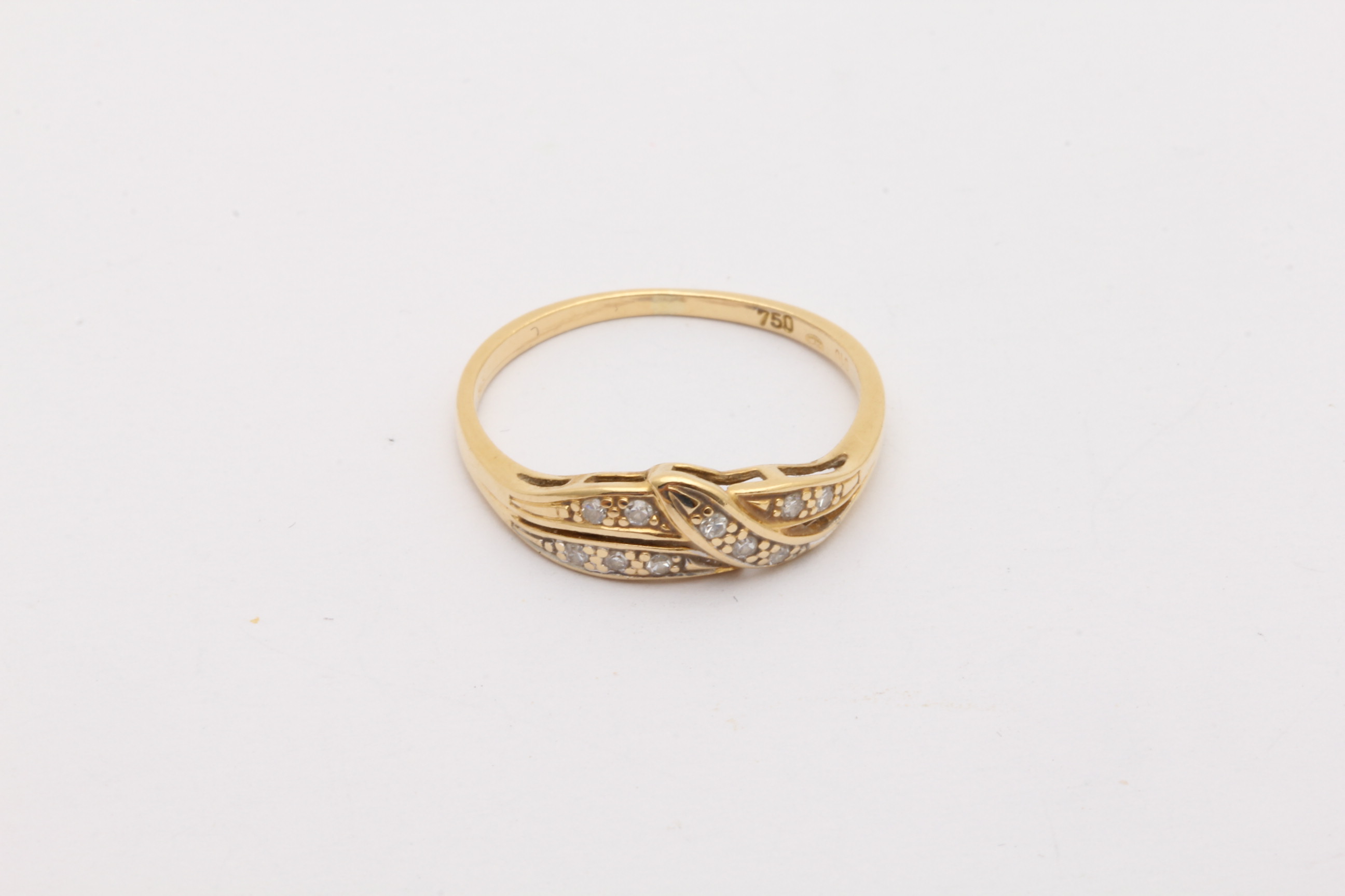 RING MED DIAMANTER TOT. 0,10CT 17MM – TILLV. SVERIGE
