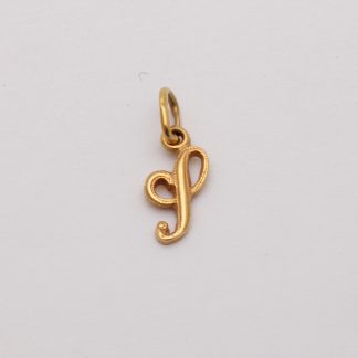 HÄNGE BOKSTAVEN J, 13x5MM - TILLV. SVERIGE