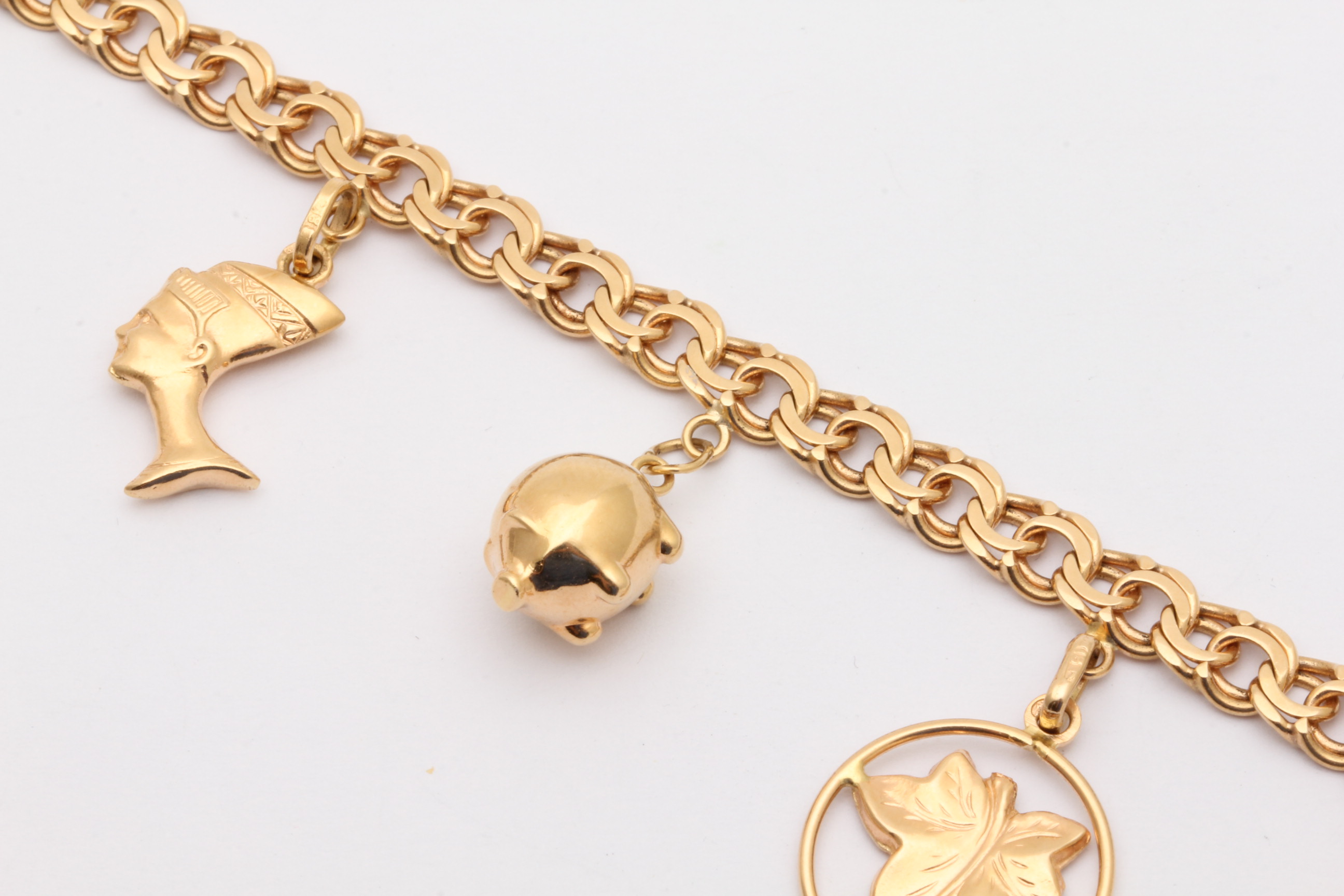 ARMBAND BISMARCK MED BERLOCKER 18,5CM, BREDD: 5,5MM – TILLV. SVERIGE