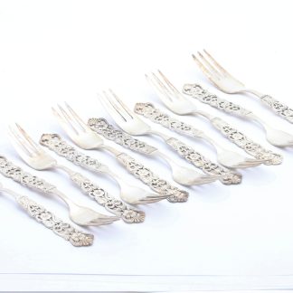 11 TÅRTGAFFLAR SILVER 14,5CM