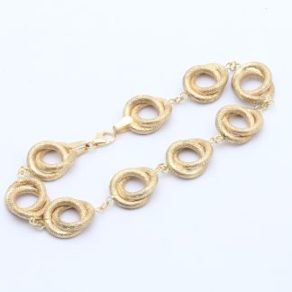 ARMBAND MED RINGAR 18CM, BREDD: 11MM - TILLV. ITALIEN