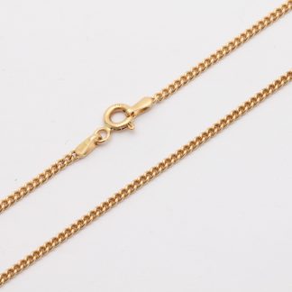 HALSKEDJA PANSAR 50CM, BREDD: 1,8MM - TILLV. GULD CARLSÉN I SUNDSVALL