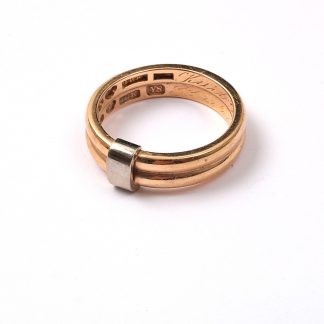 RING RG/VG MED GRAVYRER, 17,25MM