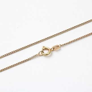 HALSKEDJA PANSAR, L 42 CM B 1 MM