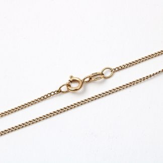 HALSKEDJA PANSAR, L 46 CM B 1 MM