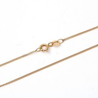 HALSKEDJA PANSAR, L 46 CM B 1 MM