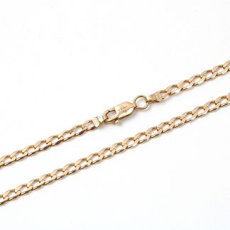 HALSKEDJA PANSAR BALESTRA, L 45 CM B 4 MM