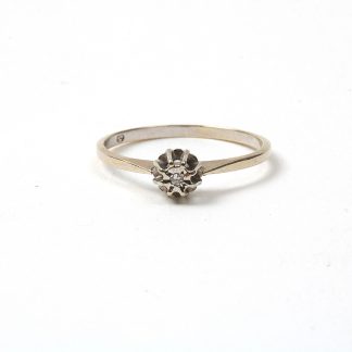 RING VG MED DIAMANT 0,01CT, 16 MM