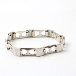ARMLÄNK I SILVER, DESIGN LAPPONIA, L 20 CM B 1 CM , BRUKSSLITAGE