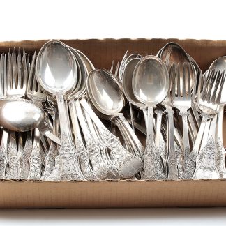 DIVERSE BESTICK I SILVER TILLV. O.OLBERG NORGE