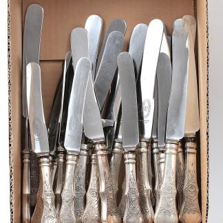 DIVERSE KNIVAR DELVIS SILVER, TILLV. O.OLBERG, NORGE