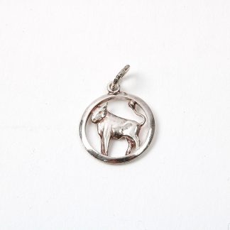 HÄNGE OXE I SILVER, 2,1 CM