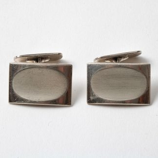 PAR MANSCHETTKNAPPAR I SILVER, 2,5 CM