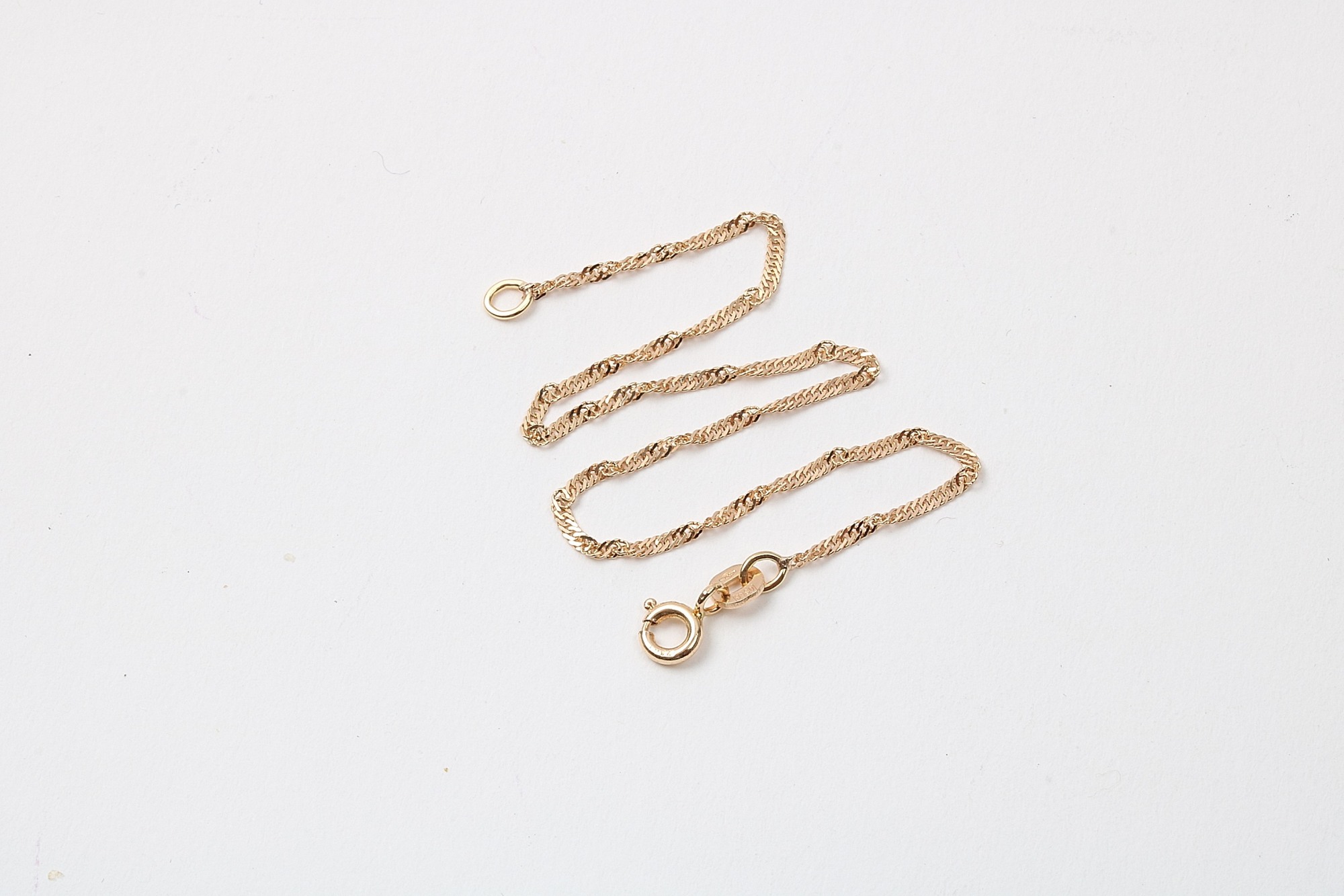 ARMLÄNK SINGAPORE, L 18,5 CM B 1 MM