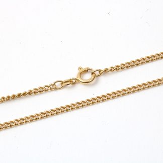 HALSKEDJA PANSAR, L 59 CM B 3 MM