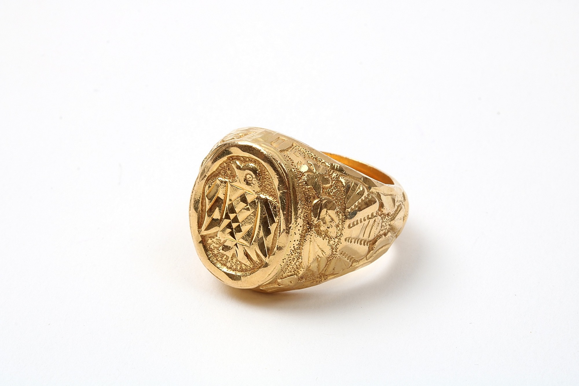 RING KL MED MÖNSTER, 19MM