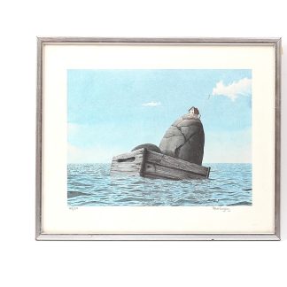 FÄRGLITO PETER ENGBERG, 147/300, BILDYTAN B 30,3 CM H 22,5 CM ( B 38 CM H 31 CM)